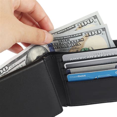 men's wallets with rfid protection|rfid billfolds wallets for men.